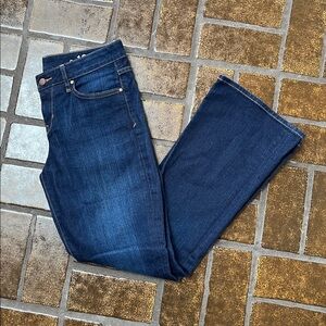 Gap Mid Rise Dark Wash Perfect Boot Cut Jean